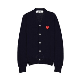 Comme des Garçons: Чёрный кардиган 