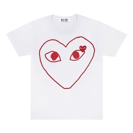 Comme des Garçons: Белая футболка 