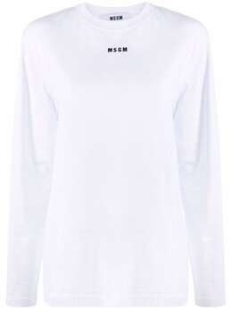 MSGM: Футболка с длинным рукавом 