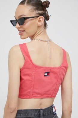 Tommy Jeans: Джинсовый топ 