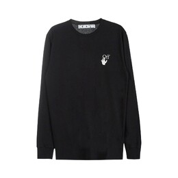 Off-White: Футболка  Caravaggio с длинным рукавом