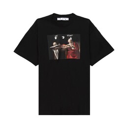 Off-White: Футболка  Caravaggio с коротким рукавом
