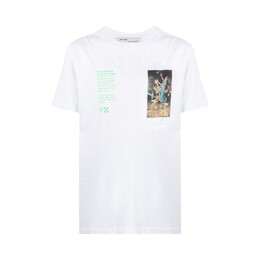 Off-White: Футболка  Pascal Painting с коротким рукавом