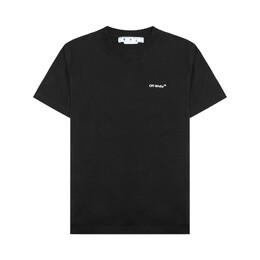 Off-White: Чёрная футболка  Arrow