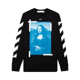 Off-White: Футболка с длинным рукавом 