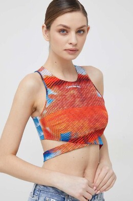 Calvin Klein Jeans: Многоцветный топ 