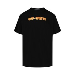 Off-White: Чёрная футболка  Arrows