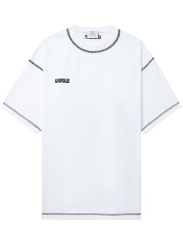 Vetements: Белая футболка 