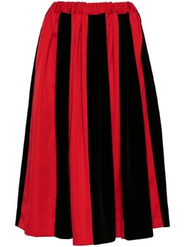 Comme des Garçons: Двухцветная юбка 