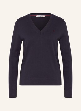 Tommy Hilfiger: Синий свитер 