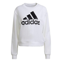 Adidas: Белый свитер  Essentials