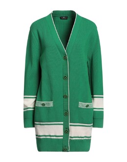 Elisabetta Franchi: Зелёный кардиган 