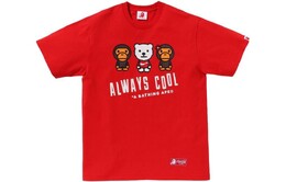 A BATHING APE: Белая футболка 