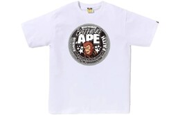 A BATHING APE: Белая футболка 