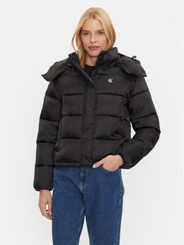 Calvin Klein Jeans: Чёрный пуховик 