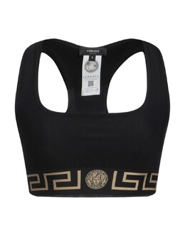 Versace: Чёрный топ 