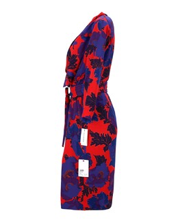 Dries Van Noten: Платье с запахом 