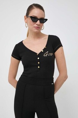 GUESS: Чёрная футболка 