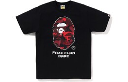 A BATHING APE: Чёрная футболка 