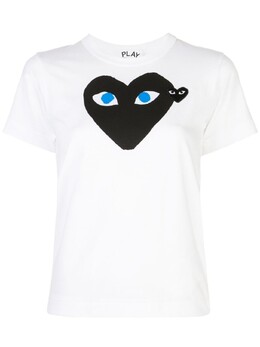Comme des Garçons: Футболка с принтом 