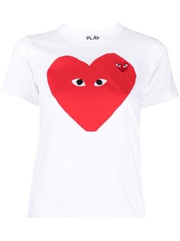 Comme des Garçons: Футболка с принтом 