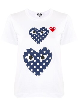 Comme des Garçons: Футболка с принтом 