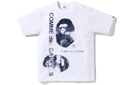 A BATHING APE: Белая футболка 