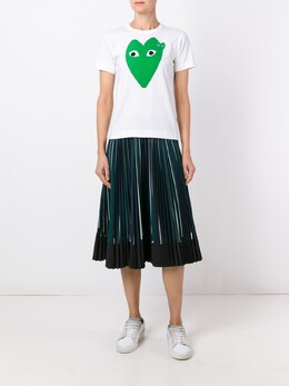 Comme des Garçons: Футболка с принтом 