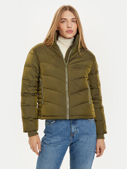 Wrangler: Зелёный пуховик 
