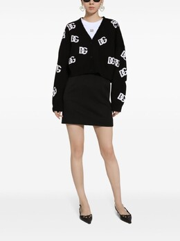 Dolce & Gabbana: Чёрный кардиган 
