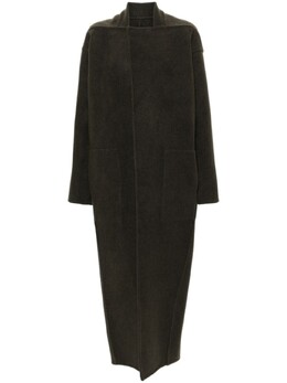 Rick Owens: Зелёное пальто 