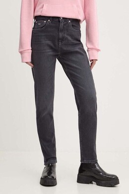 Tommy Jeans: Чёрные джинсы 