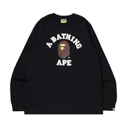 A BATHING APE: Футболка с длинным рукавом 