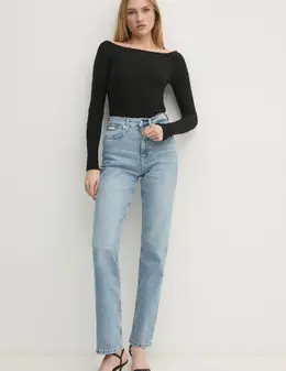 Calvin Klein Jeans: Синие джинсы 