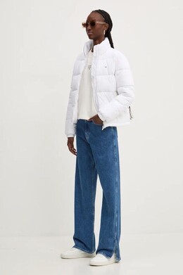 Tommy Jeans: Белая куртка 