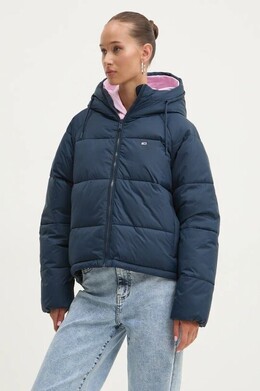Tommy Jeans: Тёмная куртка 