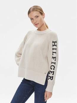 Tommy Hilfiger: Бежевый свитер 