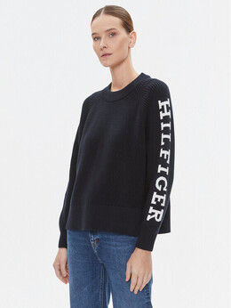 Tommy Hilfiger: Синий свитер 