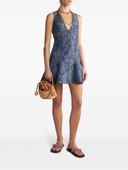 Etro: Короткое платье 