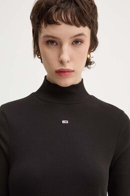 Tommy Jeans: Чёрный свитшот 
