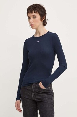 Tommy Jeans: Тёмный свитшот 