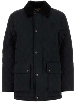 Burberry: Стёганые куртка 