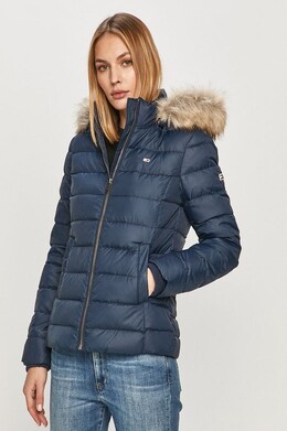 Tommy Jeans: Тёмная куртка 