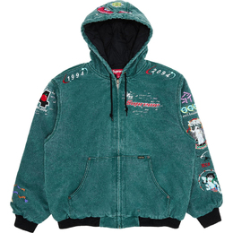 Supreme: Куртка  Work с капюшоном