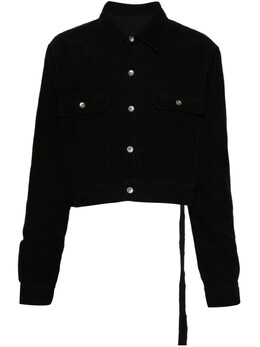 Rick Owens: Бархатная куртка  Drkshdw