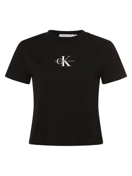 Calvin Klein Jeans: Чёрная футболка 