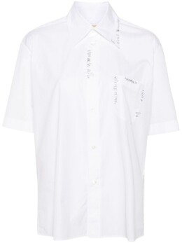 Marni: Белая рубашка 