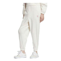 Adidas: Белые брюки 