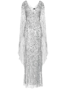 Jenny Packham: Серое платье 