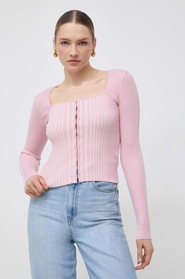 GUESS: Розовый кардиган 
